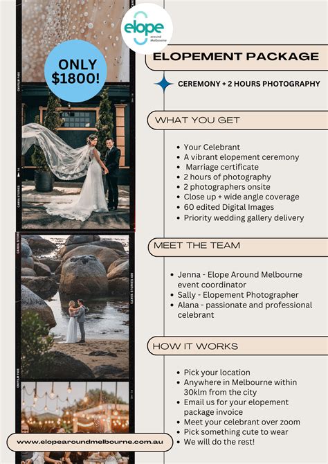 full service elopement packages.